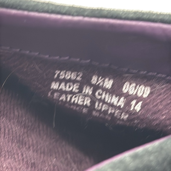 Privo Black Leather Slip On Mule Size 8.5 CM7157E - Picture 8 of 8